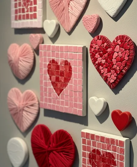 Make a Mini Heart Gallery Wall