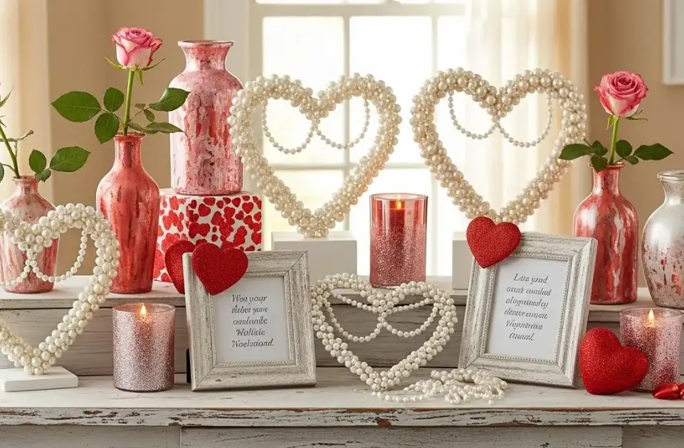 valentine dollar tree decor